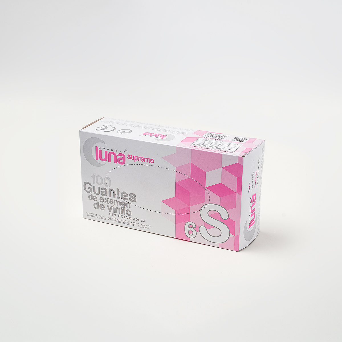 Guantes de Vinilo Luna Supreme - sin polvo - Imagen 2